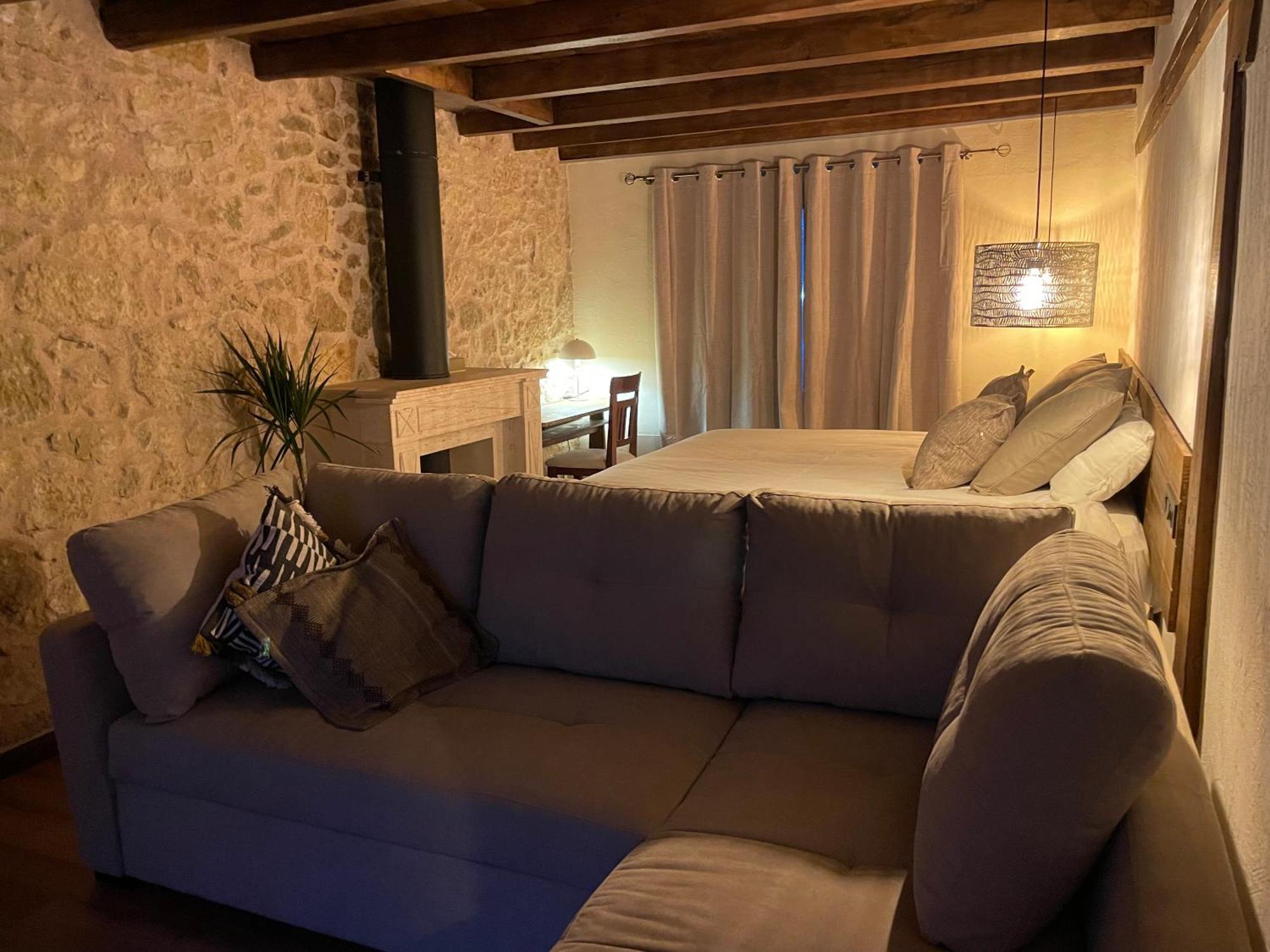 La Casa Del Cantero Pinilla del Valle Zewnętrze zdjęcie