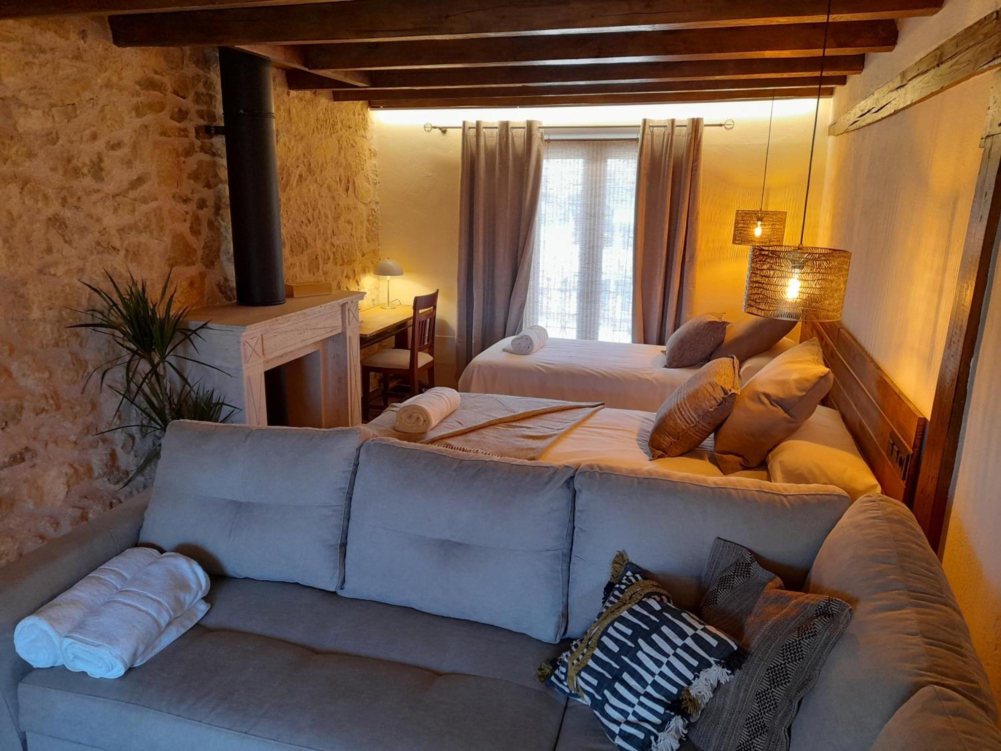 La Casa Del Cantero Pinilla del Valle Zewnętrze zdjęcie